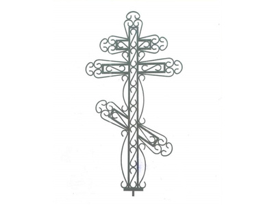Металлический крест 3