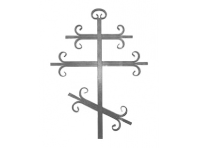 Металлический крест 7